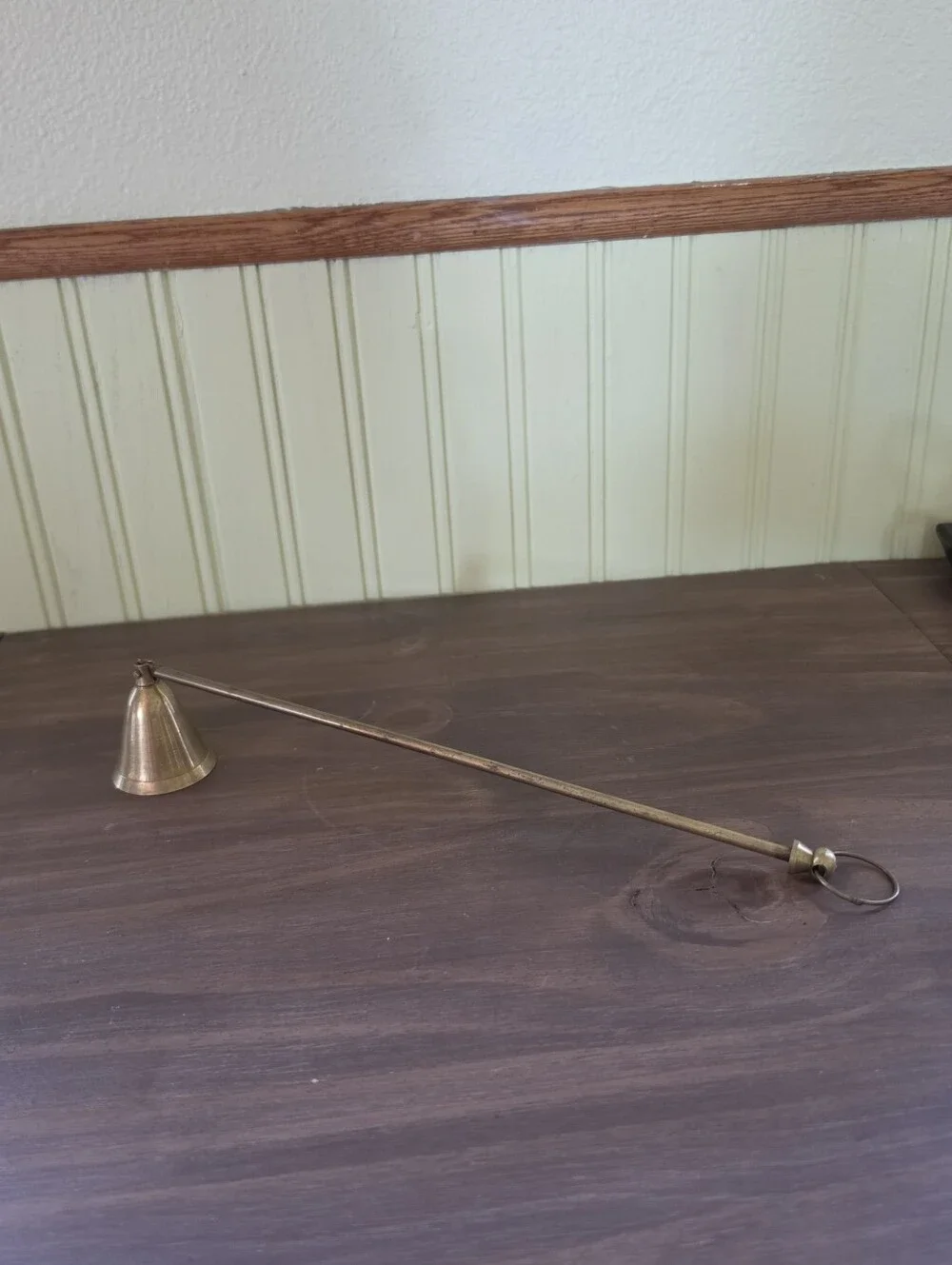 Vintage Brass Candle Snuffer